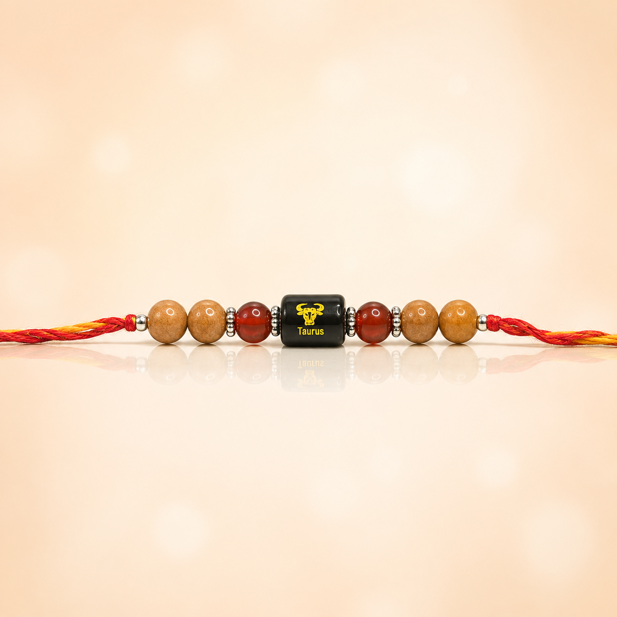 Zodiac Crystal Rakhi Bracelet