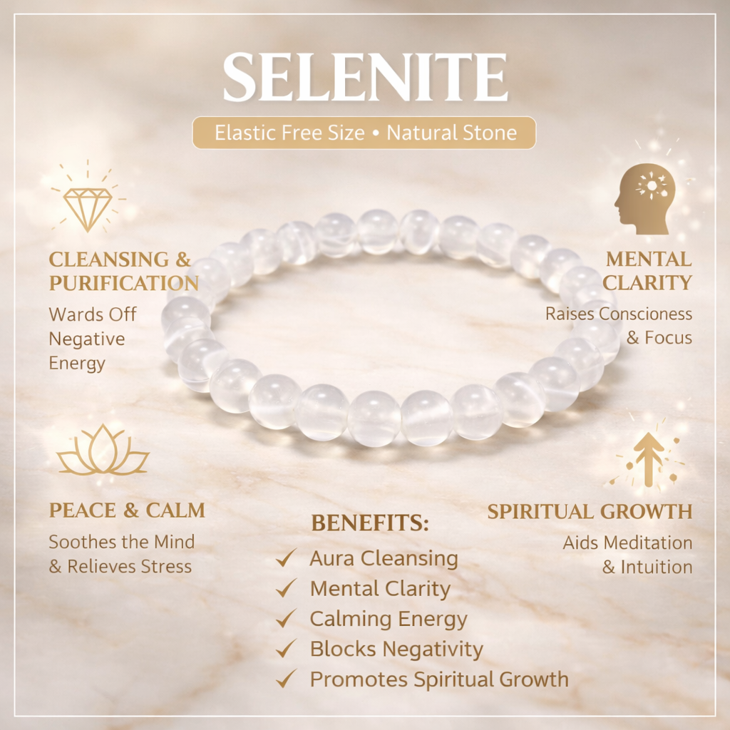 Selenite Bracelet