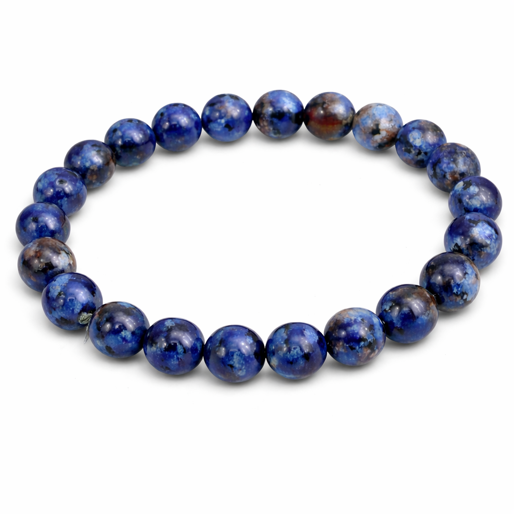 Lapis Lazuli Bracelet – Natural Blue Crystal for Wisdom, Clarity & Confidence