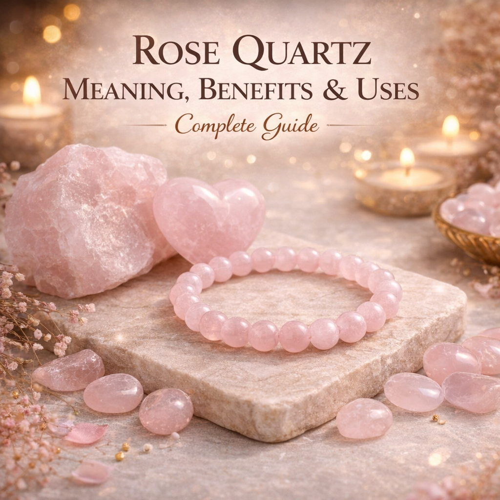 Rose Quartz Meaning, Benefits & Uses – Complete Guide