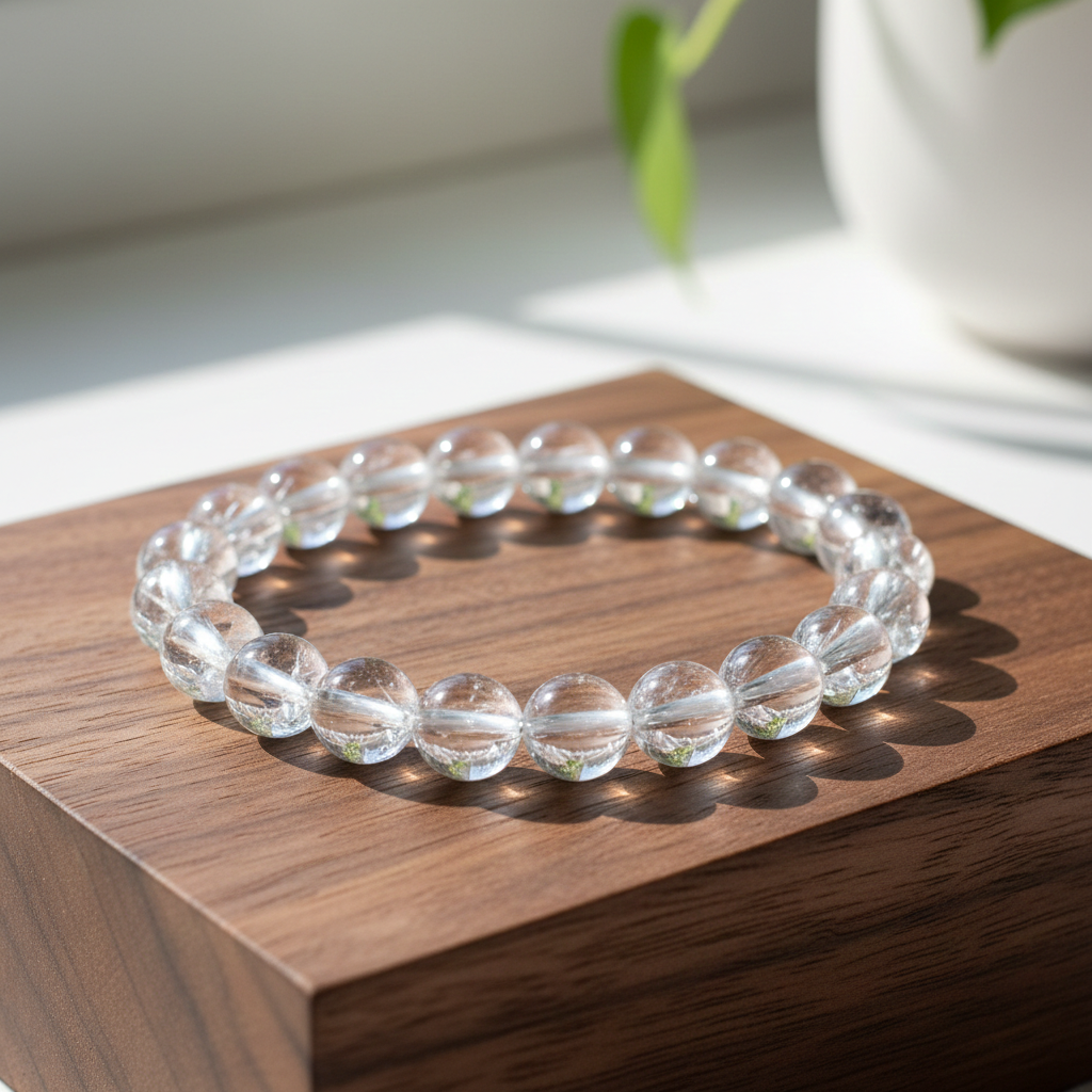 Clear Quartz Energy Bracelet