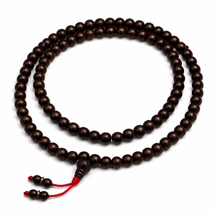Red Chandan Mala Thread Latkan 8mm