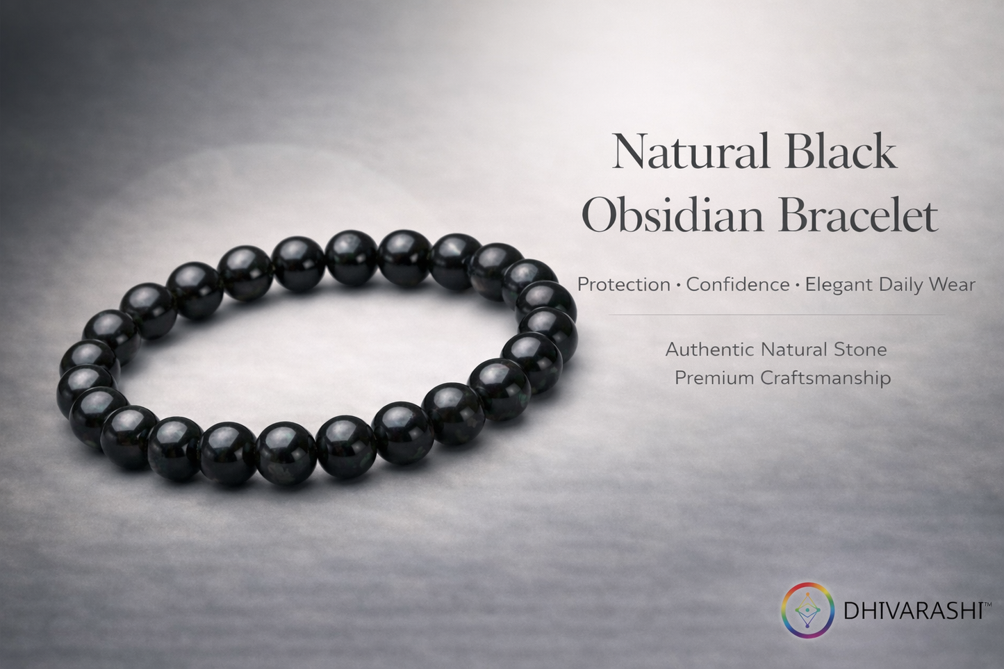 Black Obsidian Bracelet