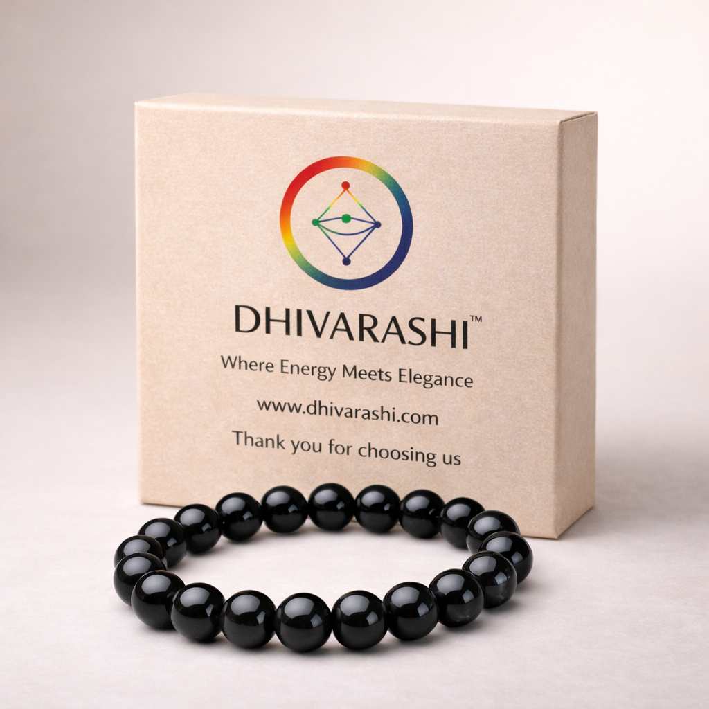 Black Tourmaline Protection Bracelet – Dhivarashi