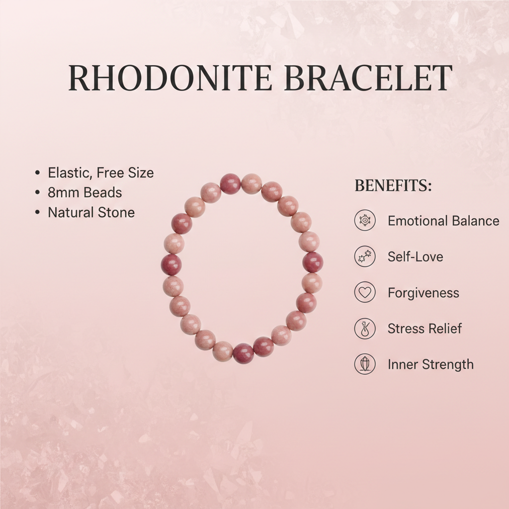 Rhodonite Bracelet