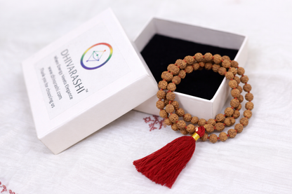 Rudraksha Mala 6mm Natural Beads