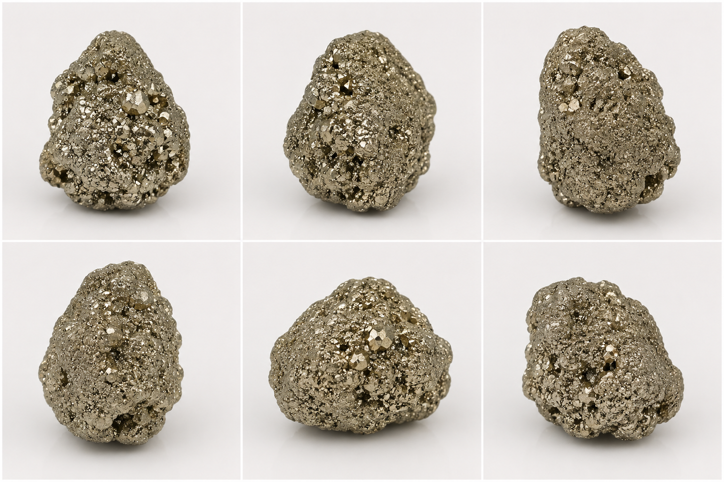 Natural Raw Pyrite Stone | 100% Earth-Mined Crystal | 40–70g Specimen
