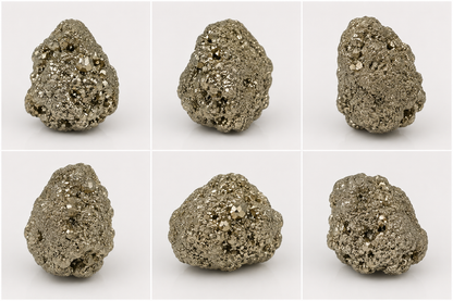 Natural Raw Pyrite Stone | 100% Earth-Mined Crystal | 40–70g Specimen