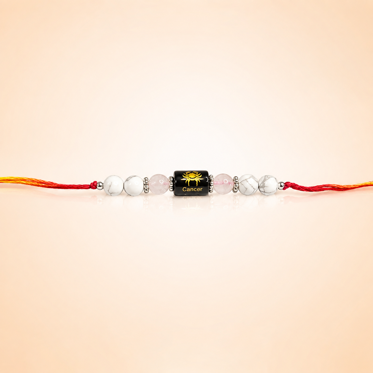 Zodiac Crystal Rakhi Bracelet