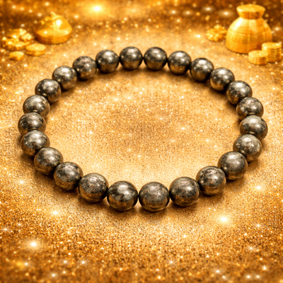 Pyrite Money Magnet Bracelet