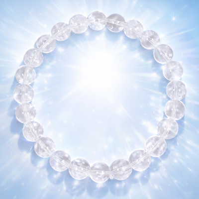 Clear Quartz Energy Bracelet