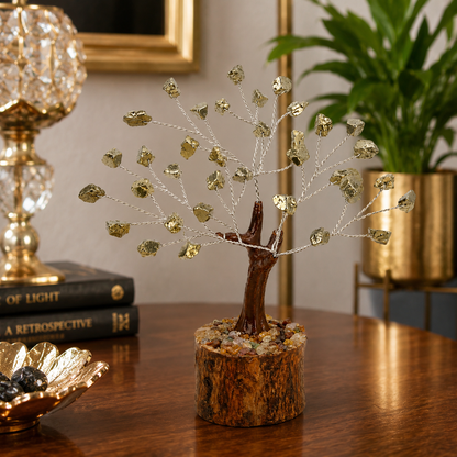 Natural Pyrite Crystal Tree for Wealth & Prosperity | 50 Stones | Dhivarashi