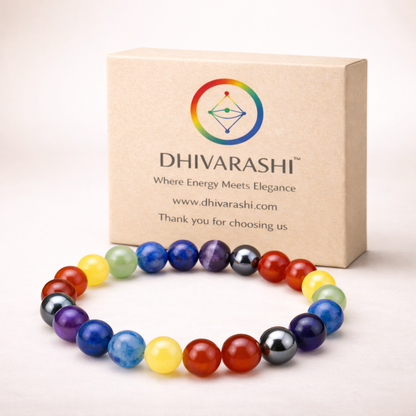 7 Chakra Healing Crystal Bracelet