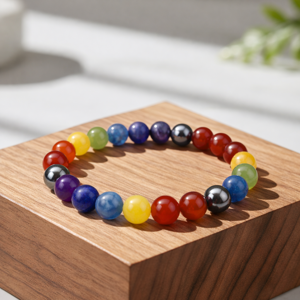 7 Chakra Healing Crystal Bracelet