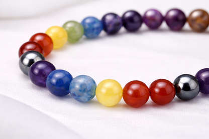 7 Chakra Healing Crystal Bracelet