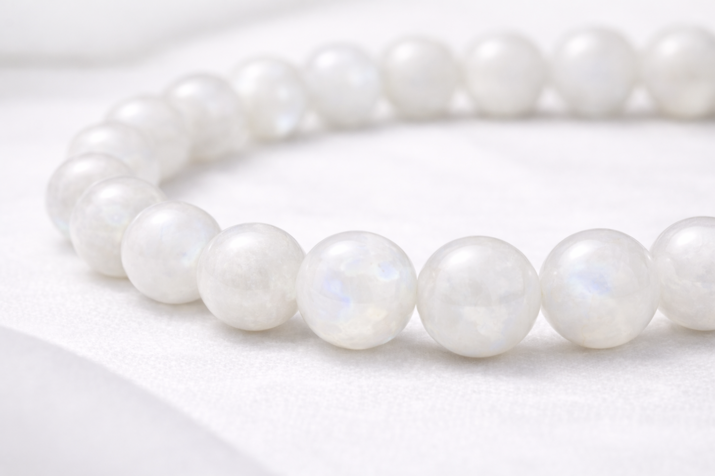 Moonstone Bracelet | Emotional Balance, Intuition & Inner Peace | Natural Crystal – DHIVARASHI