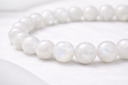 Moonstone Bracelet | Emotional Balance, Intuition & Inner Peace | Natural Crystal – DHIVARASHI