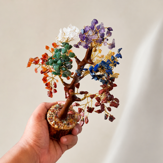 7 Chakra Crystal Tree – Natural Healing Crystal | Dhivarashi