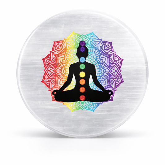 Selenite Energy Cleansing Plate