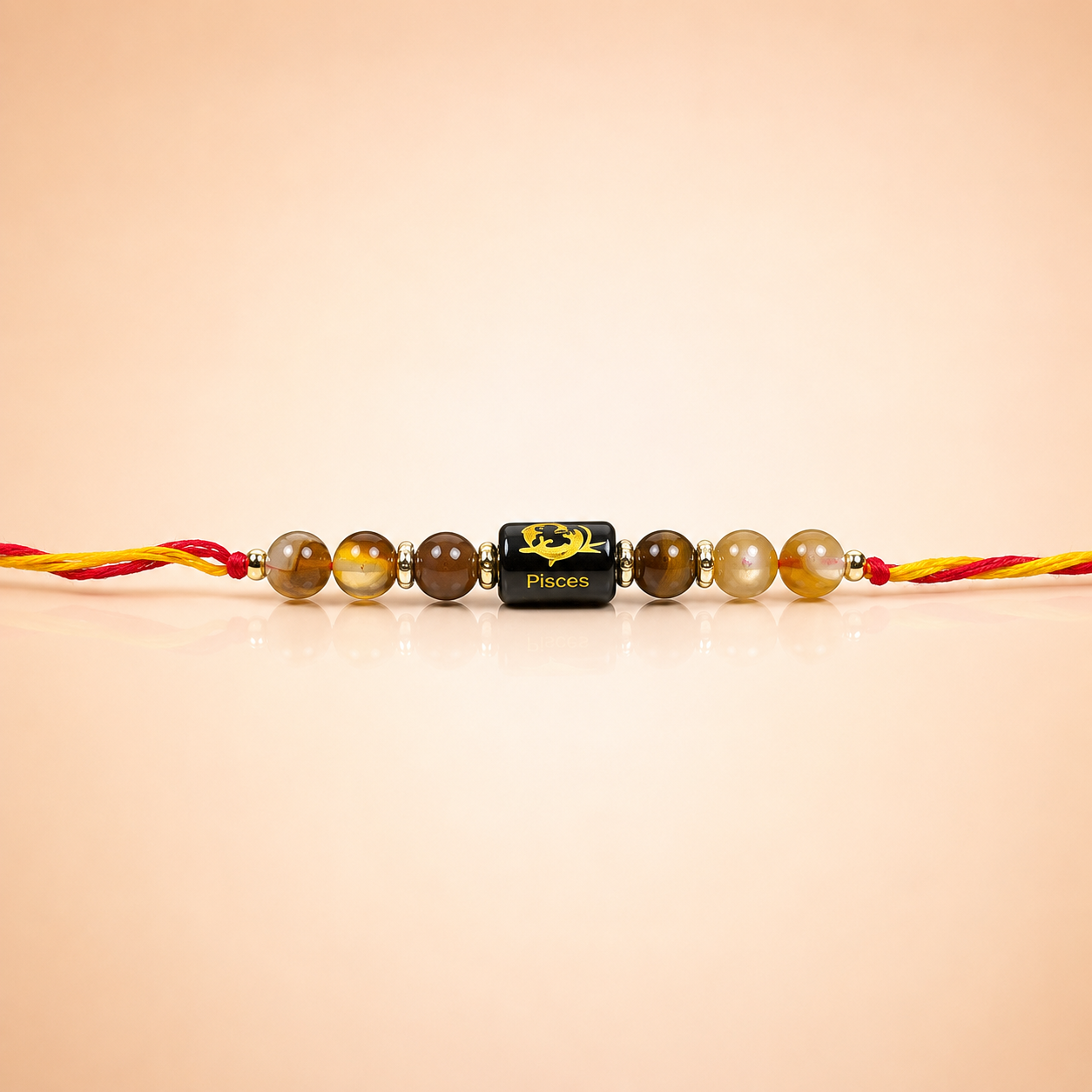 Zodiac Crystal Rakhi Bracelet