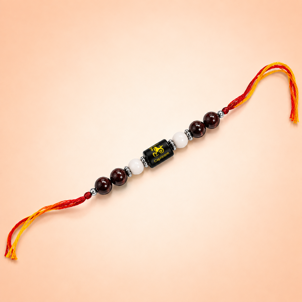 Zodiac Crystal Rakhi Bracelet