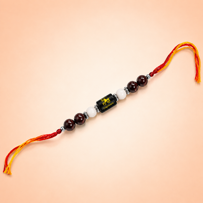 Zodiac Crystal Rakhi Bracelet