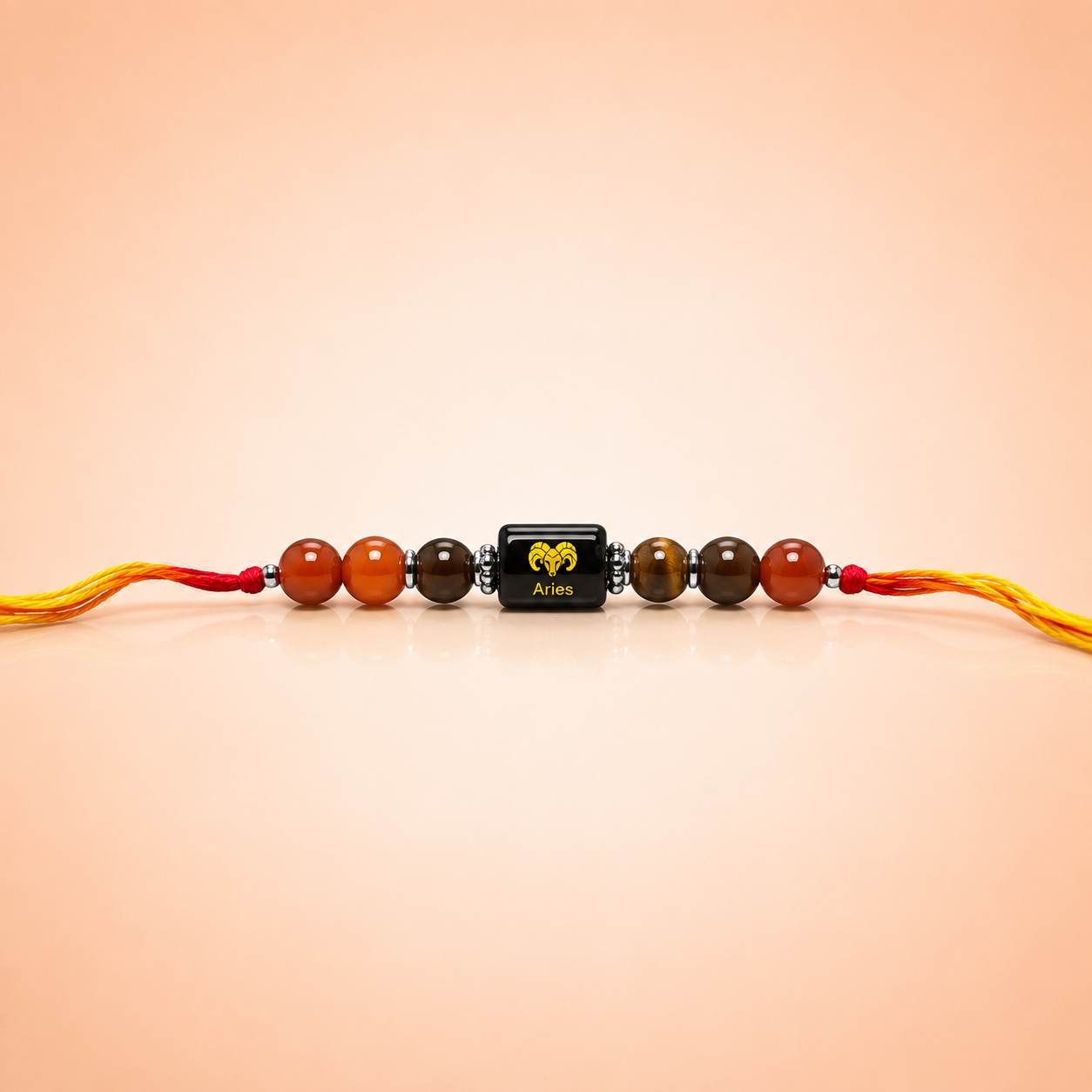 Zodiac Crystal Rakhi Bracelet