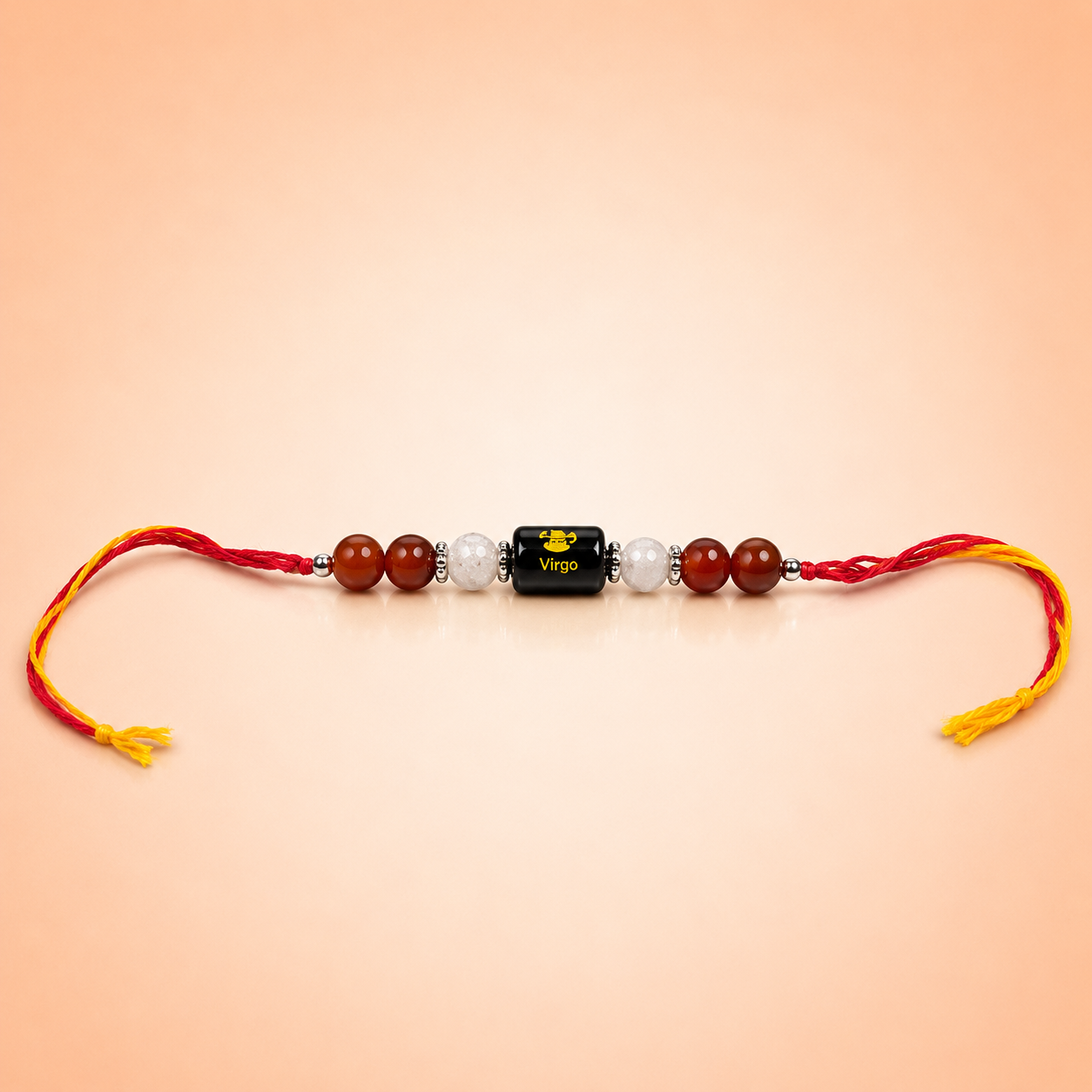 Zodiac Crystal Rakhi Bracelet