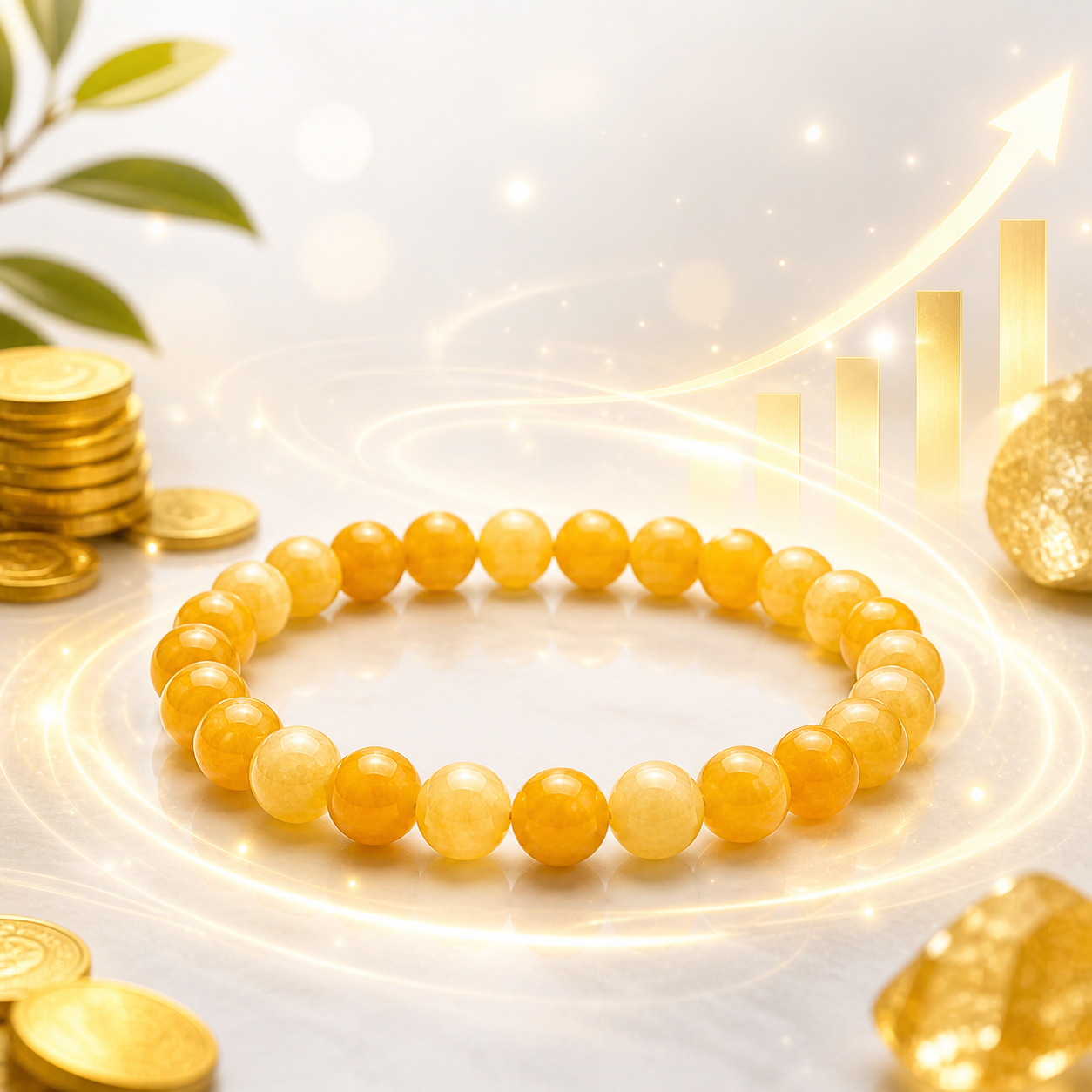 Yellow Aventurine Bracelet | Solar Plexus Chakra | Confidence, Prosperity & Crystal Healing – DHIVARASHI