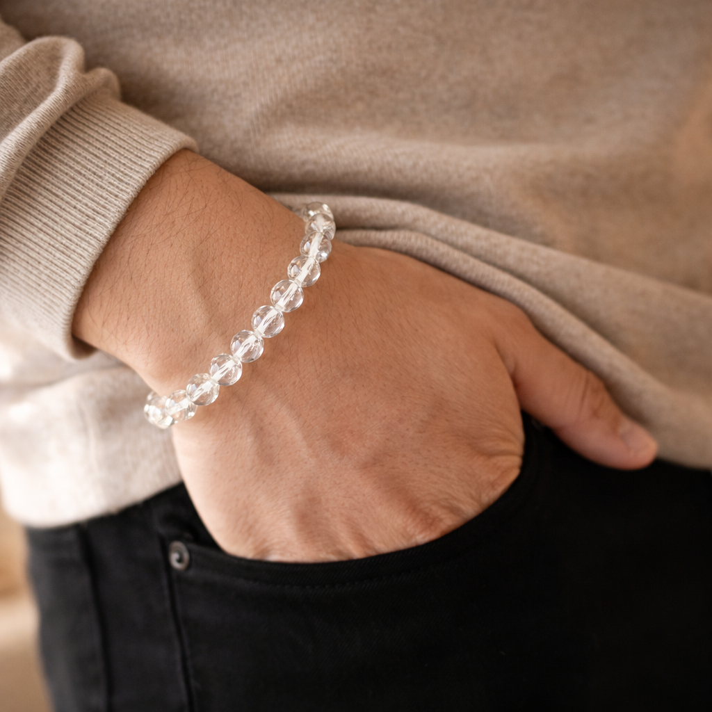 Clear Quartz Energy Bracelet