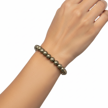 Pyrite Money Magnet Bracelet