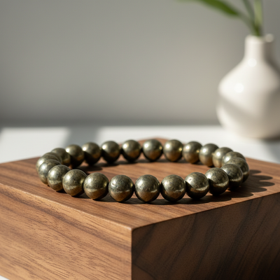 Pyrite Money Magnet Bracelet