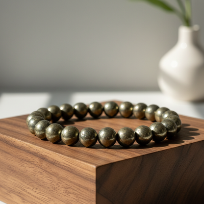 Pyrite Money Magnet Bracelet