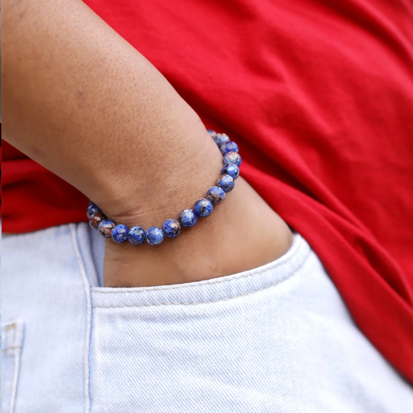 Lapis Lazuli Wisdom Bracelet