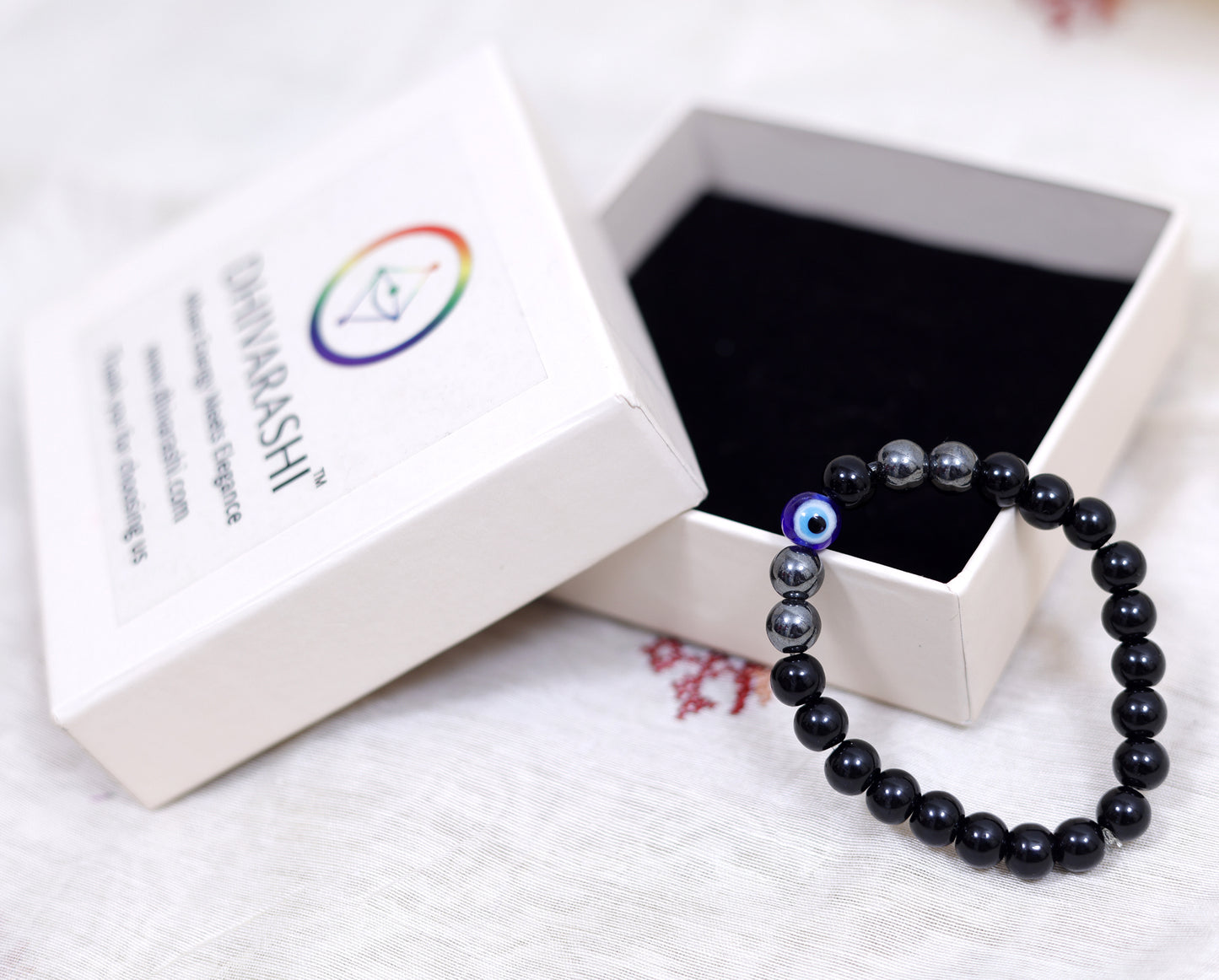 Evil Eye Onyx Bracelet