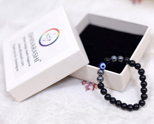 Evil Eye Onyx Bracelet