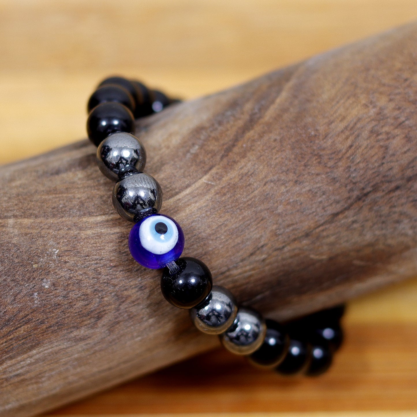 Evil Eye Onyx Bracelet
