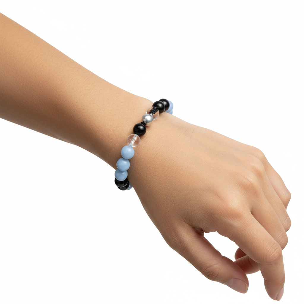 Shan Reksha DHIVARASHI Shani Raksha Multi-Crystal Beaded Bracelet | Unisex – Dhivarashi