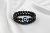 Dhivarashi™ Evil Eye Onyx Natural Crystal Bracelet