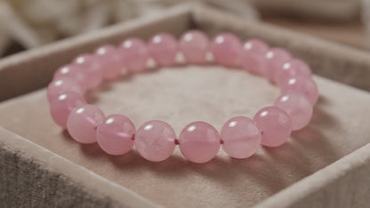 Rose Quartz Bracelet for Love & Healing